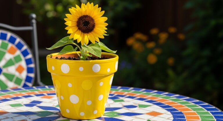 15 Easy Painted Terracotta Pot Ideas for a Fresh DIY Makeover