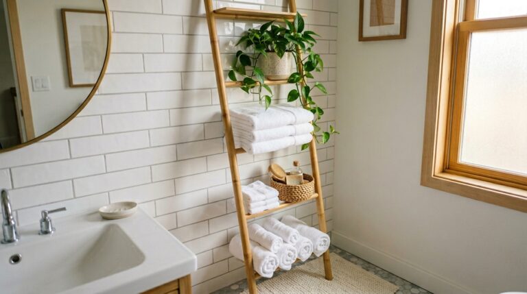 14 Small Bathroom Storage Ideas That Actually Work