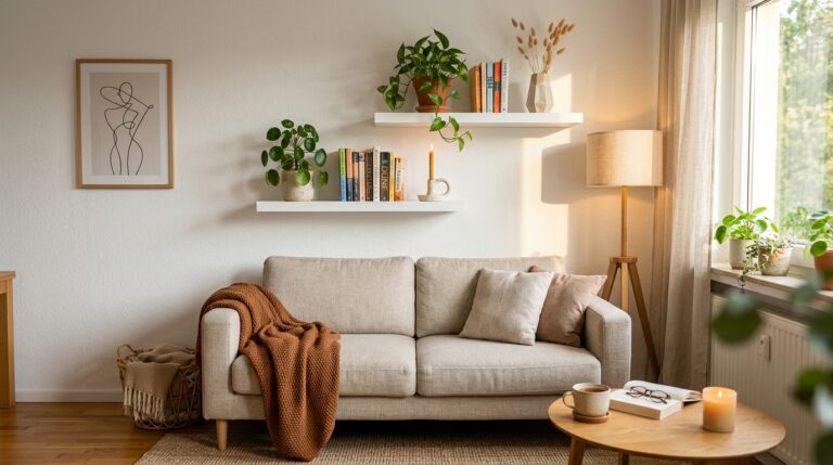 18 Small Living Room Ideas for a Cozy Apartment Aesthetic