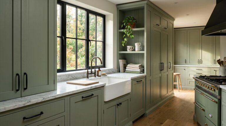 Want a Cozy Kitchen? Try These 14 Sage Green Kitchen Ideas