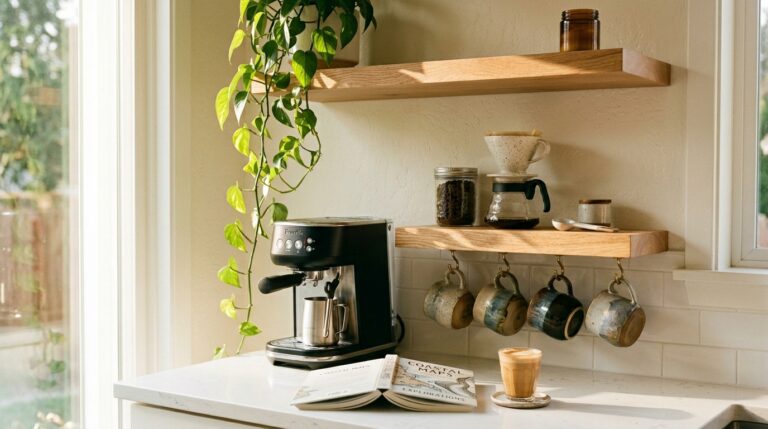 15 Small Coffee Bar Ideas That Will Make You Excited to Wake Up Every Morning