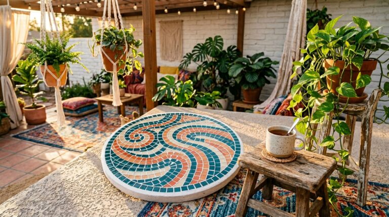 16 Mosaic Stepping Stones Ideas to Transform Your Garden Path