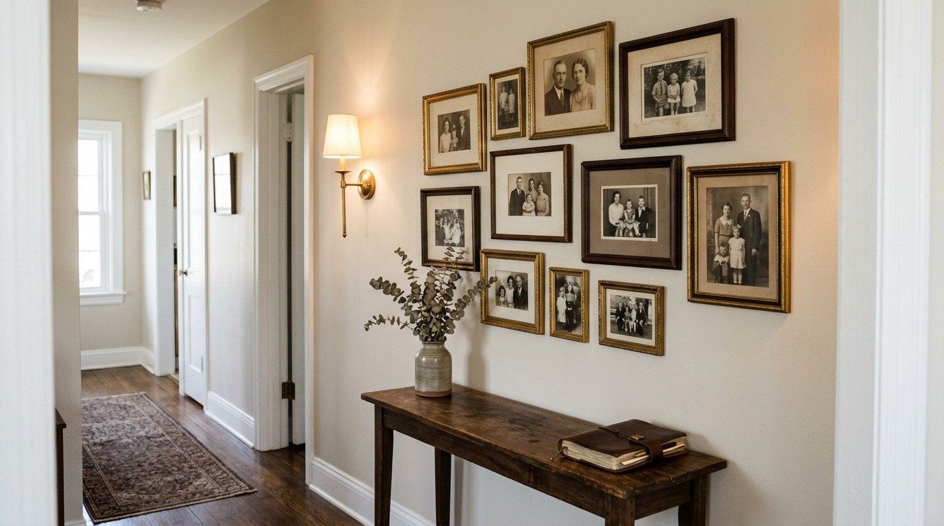 How to Build a Vintage Gallery Wall You Will Love Forever 